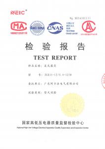 美式箱變檢驗(yàn)報(bào)告
