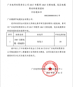 南網(wǎng)中標