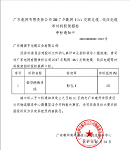 南網(wǎng)中標