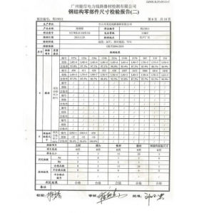 產(chǎn)品檢驗(yàn)報告