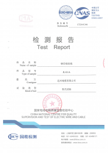 產(chǎn)品檢驗報告
